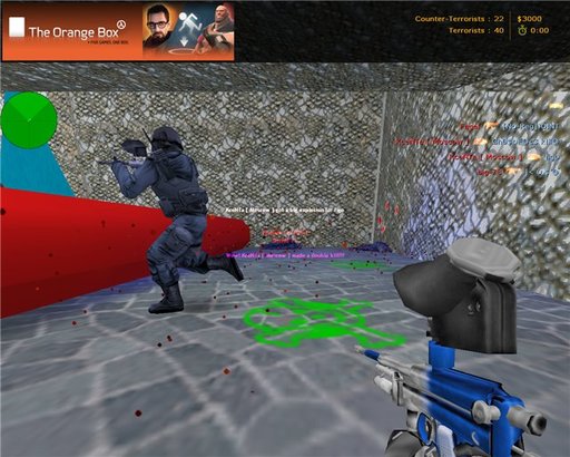 Half-Life: Counter-Strike - paintball_mod in cs 1.6 